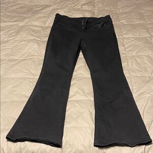 American Eagle Black Flared Jeans